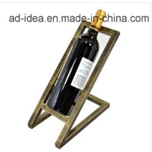 Présentoir durable d&#39;exposition en métal de vin / présentoir en métal de vin